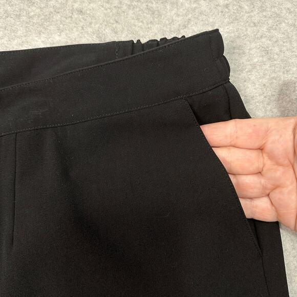 Maggie Barnes For Catherines Dress Pants SZ 18W  Right Fit Black Curvy High Rise - Picture 5 of 12